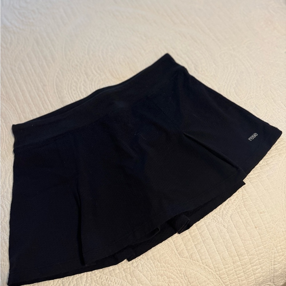 Rese Women's Black Tennis skirt